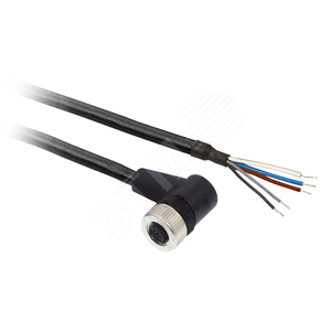 КАБ. С КОННЕКТ. М12,5 PIN, 5М,РАЗЪЕМ УГ. | XZCP12V12L5 | Schneider Electric - Schneider Electric