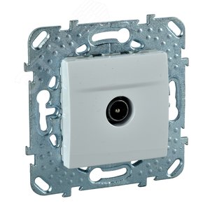 UNICA Розетка телевизионная TV в рамку белая (MGU5.462.18ZD) - Schneider Electric
