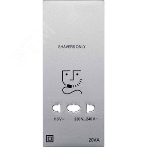 ЦЕНТР.ПЛАТА РОЗЕТКИ Д/ЭЛЕКТРОБРИТВЫ АЛЮМ | MTN213560 | Schneider Electric - фото 6