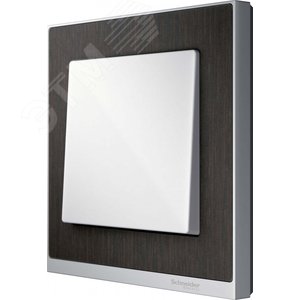 M-Pure Decor Рамка 1 пост венге/алюминий (MTN4010-3671) 6