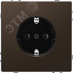 Розетка D-Life 16А с заземляющим контактом без    шторок мокко SD (MTN2301-6052) - Schneider Electric