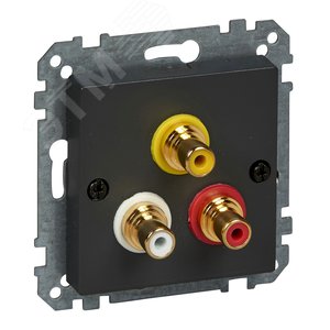 МЕХАНИЗМ АУДИО/ВИДЕО РОЗЕТКИ | MTN4351-0414 | Schneider Electric - фото 4