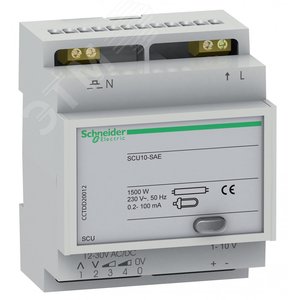 ДИММЕР SCU10-SAE 4 ВХОДА | CCTDD20012 | Schneider Electric - фото 4