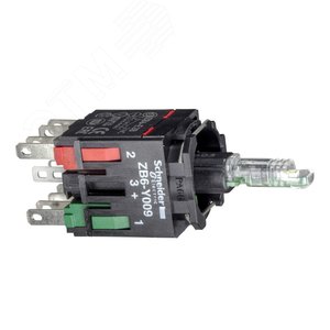 КОРПУС СИГН.ЛАМПЫ 16ММ 12-24В С ДИОДОМ ZB6ZB55B | ZB6ZB55B | Schneider Electric 2