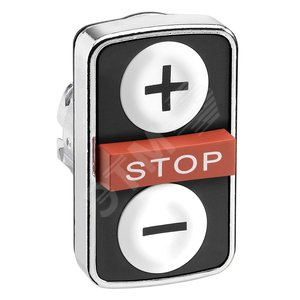 ГОЛОВКА ТРОЙНОЙ КНОПКИ С МАРКИРОВКОЙ ZB4BA71115 | ZB4BA71115 | Schneider Electric