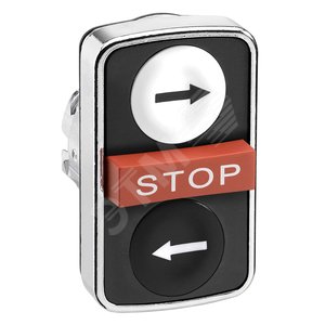 ГОЛОВКА ТРОЙНОЙ КНОПКИ С МАРКИРОВКОЙ ZB4BA71123 | ZB4BA71123 | Schneider Electric - Schneider Electric