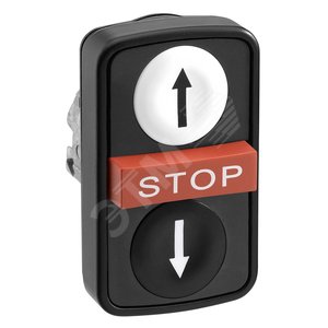 ГОЛОВКА ТРОЙНОЙ КНОПКИ С МАРКИРОВКОЙ ЧЕР ZB4BA711247 | ZB4BA711247 | Schneider Electric - Schneider Electric