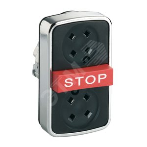 ГОЛОВКА КНОПКИ ТРОЙНАЯ БЕЗ ВСТАВОК ZB4BA791 | ZB4BA791 | Schneider Electric - Schneider Electric