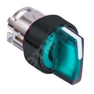 ГОЛОВКА ДЛЯ ПЕРЕКЛЮЧАТЕЛЯ С ПОДСВЕТКОЙ, ЗЕЛЕНАЯ ZB4BK17337 - Schneider Electric