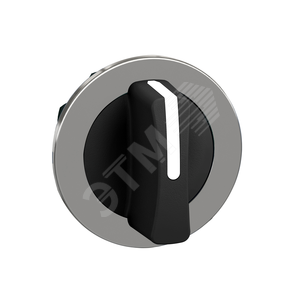 Головка переключателя 3 позиции, заподлицо, возврат лево, металл