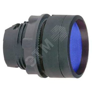 ГОЛОВКА КНОПКИ, СИНИЙ УТОПЛ. ТОЛКАТЕЛЬ | ZB5AA66 | Schneider Electric