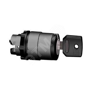 ГОЛОВКА ПЕРЕКЛЮЧ., С КЛЮЧЕМ, 2 ПОЛ.,ФИКС | ZB5AG02 | Schneider Electric
