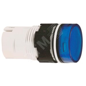 ГОЛОВКА ДЛЯ СИГН.ЛАМПЫ 16ММ СИНЯЯ | ZB6AV6 | Schneider Electric