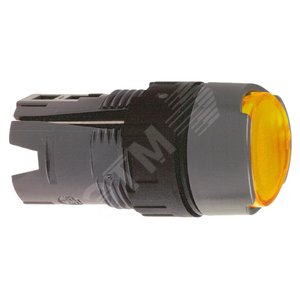КРУГЛ. КНОПКА С ПОДСВ. ЖЕЛТ. | ZB6AW5 | Schneider Electric