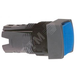 HARMONY XB6_ГОЛОВКА КНОПКИ ОТВ. 16 ММ КВАДРАТ. СИНЯЯ - Schneider Electric
