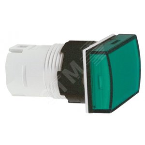 СИГН. ЛАМПА ПРЯМОУГ. ЗЕЛЕНАЯ | ZB6DV3 | Schneider Electric