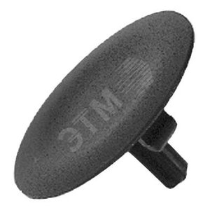 Колпачок для утопленной кнопки 22мм черный