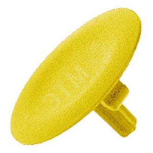 КОЛПАЧОК ДЛЯ УТОПЛ. КНОПКИ 22ММ ЖЕЛТЫЙ | ZBA5 | Schneider Electric