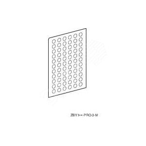 ЛИСТ С МАРКИР. ПЛАСТИНАМИ ZBY1316 | ZBY1316 | Schneider Electric