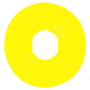 ЖЕЛТАЯ КРУГЛАЯ МАРКИРОВКА БЕЗ ТЕКСТА | ZBY8140 | Schneider Electric