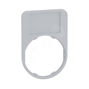 ДЕРЖАТЕЛЬ МАРКИРОВКИ ЧЕРНЫЙ/КРАСНЫЙ 30х50 ММ, ЗАПОДЛИЦО, ПЛАСТИК C1 - Schneider Electric