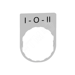 ДЕРЖАТЕЛЬ МАРКИРОВКИ О-I-II, C1 - Schneider Electric