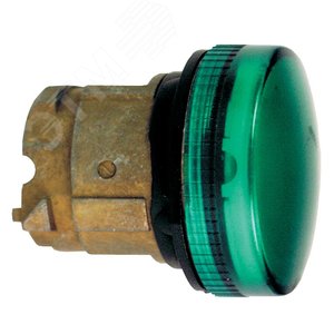 ГОЛОВКА СИГНАЛЬНОЙ ЛАМПЫ 22ММ ЗЕЛЕНАЯ ZB4BV03 | ZB4BV03 | Schneider Electric 5