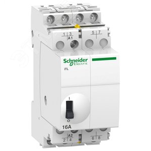 Реле импульсное iTL 16А 4НО 230В АС 110В DС (A9C30814) 3
