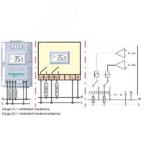 HYGROSTAT %RH REVERSER 250V 5A (NSYCCOHY230VID) 7
