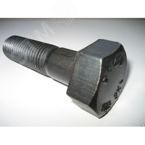 Болт 1.2 М20-6gх70.109 ХЛ МИ ГОСТ Р 52644-2006 с шестигранной головой с увеличенным размером под ключ без покрытия (БМ20Х70109ХЛ) - Параллель