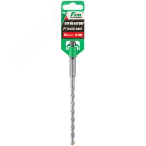 Бур по бетону FDW, Profi, SDS-Plus, 7 х 160 мм (41-7160) - фото 3