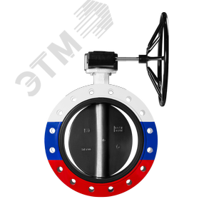 Затвор дисковый поворотный  ЗПСС-500х1,0 - FG(W)-3-500-MDV-E DN 500 PN 10 ф/ф (с редукт.) - ADL