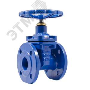 задвижка с обрезиненным клином, чугун kr20-065 dn 65 pn 10/16 ф/ф - ADL