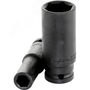 Головка торцевая ударная глубокая 1/2''DR, 21 мм - OMBRA