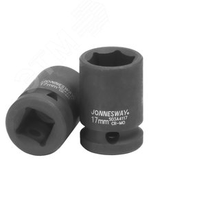 Головка торцевая ударная 1/2''DR, 17 мм - JONNESWAY