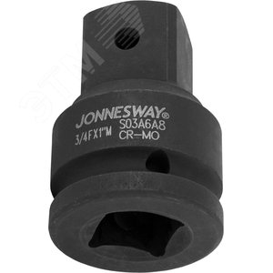 Переходник для ударного инструмента 3/4''DR(F)*1''DR(M) - JONNESWAY