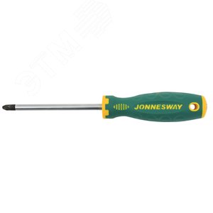 Отвертка стержневая POZIDRIV® ANTI-SLIP GRIP, PZ3x150 - JONNESWAY