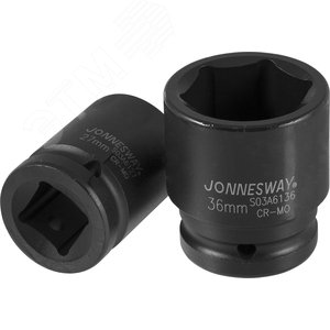 Головка торцевая ударная 3/4''DR, 19 мм - JONNESWAY