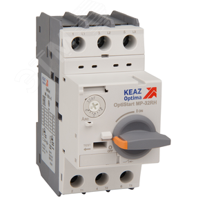 Выключатель автоматический защиты двигателя OptiStart MP-32RH-1,6 - КЭАЗ Optima (от-ка)