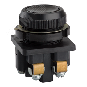 Выключатель кнопочный КЕ 011-У3-исп.3- (черный)