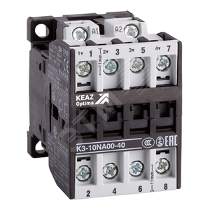 Контактор OptiStart K3-10NA00-40-400AC | 116995 | КЭАЗ