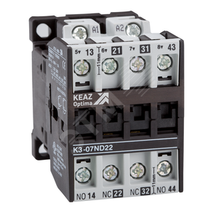 Контактор OptiStart K3-07ND22=24DC | 117337 | КЭАЗ