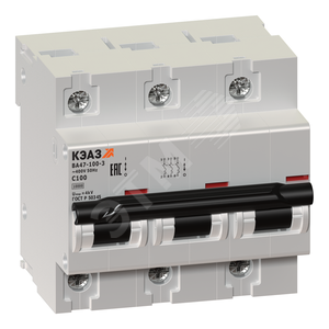 Выключатель автоматический 3п ВА47-100-3С32-УХЛ3 (233031)