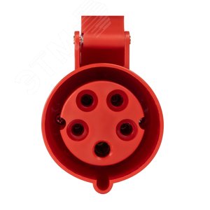 Розетка 225-32А-6h-380AC-3P+PE+N-IP44 - фото 3