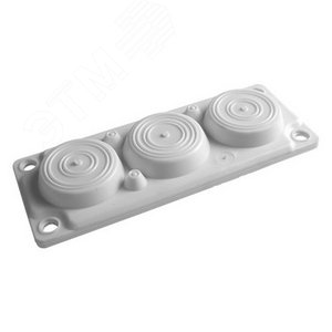 Фланец для ввода кабелей FL21, 6 вводов D6-59 мм IP65 - КЭАЗ Optima (от-ка)