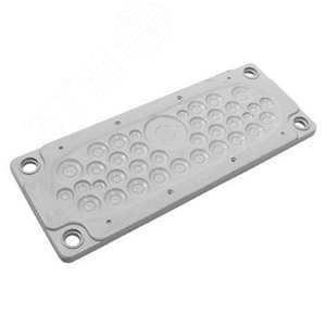 Фланец для ввода кабелей FL21, 36 вводов D4-32 мм IP65 - КЭАЗ Optima (от-ка)