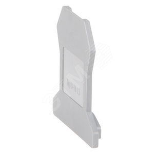 Крышка концевая для клеммы проходной OptiClip D-TB-2,5-серый (249891) - КЭАЗ (Курский электроаппаратный завод)