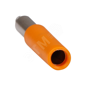 Гнездо для щупа тестера OptiClip PSBJ-6-T-OG-оранжевый - КЭАЗ (Курский электроаппаратный завод)