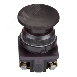 Выключатель кнопочный КЕ 191-У2-исп.2- ( черный) 2