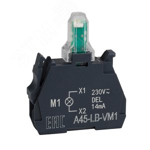 Световой блок OptiSignal D22 A45-LB-VM1 белый 230-240VAC ZBVM1 - КЭАЗ Optima